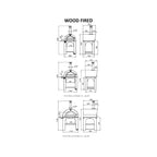 Clementi Standard Pizza Oven Stand