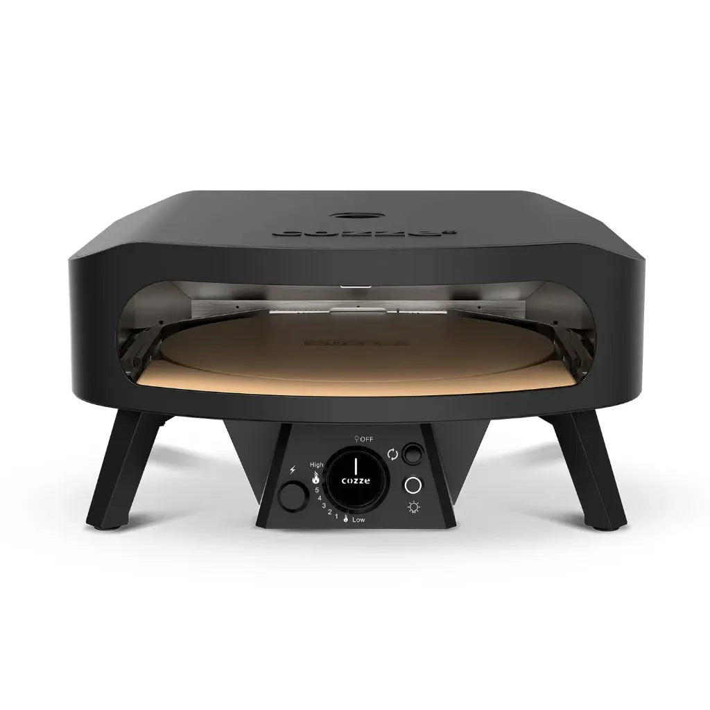 Cozze® 17″ Rotate Gas Pizza Oven Black Edition