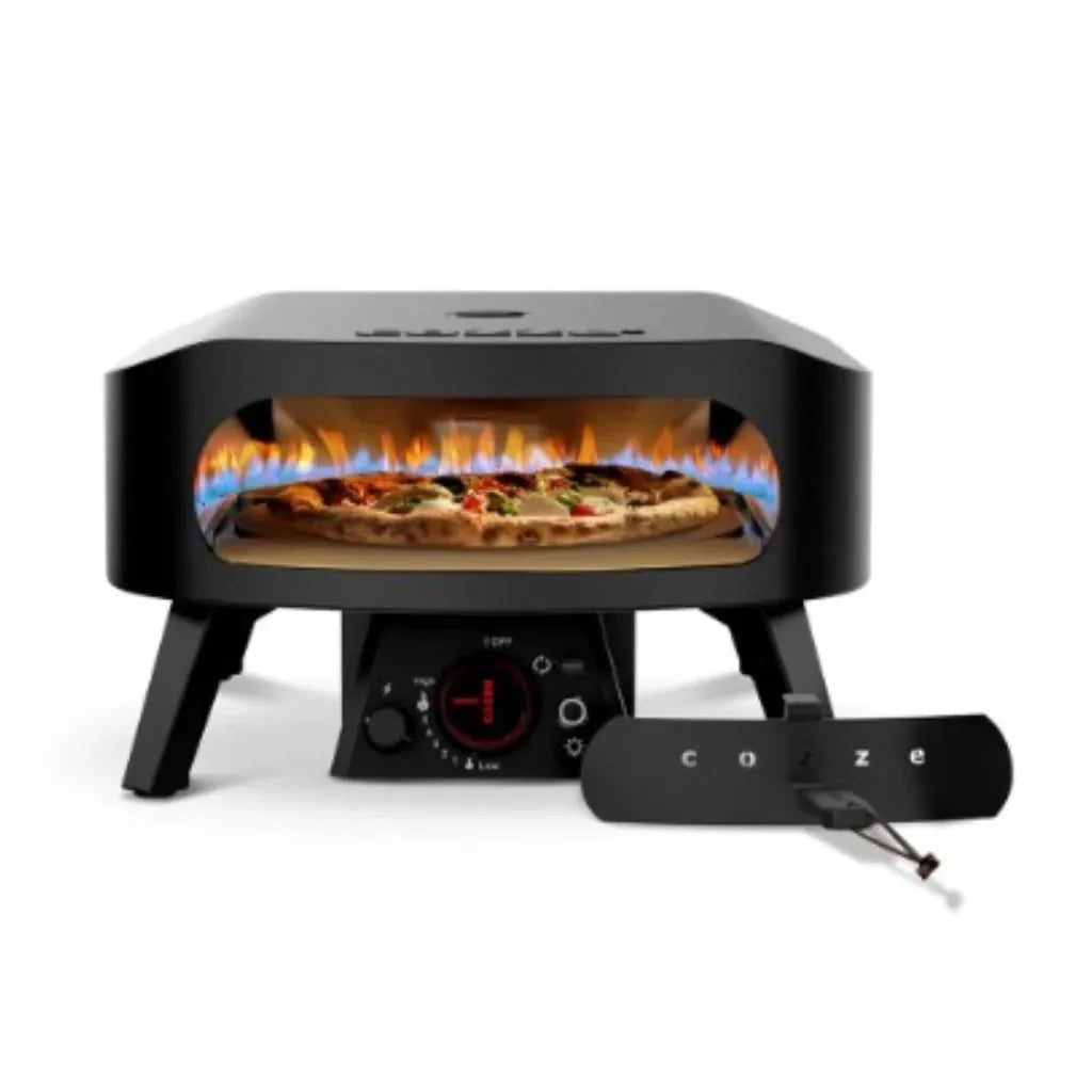 Cozze® 17″ Rotate Gas Pizza Oven Black Edition