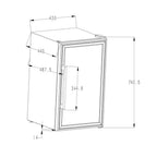 Cozze® Elements Outdoor Kitchen Fridge