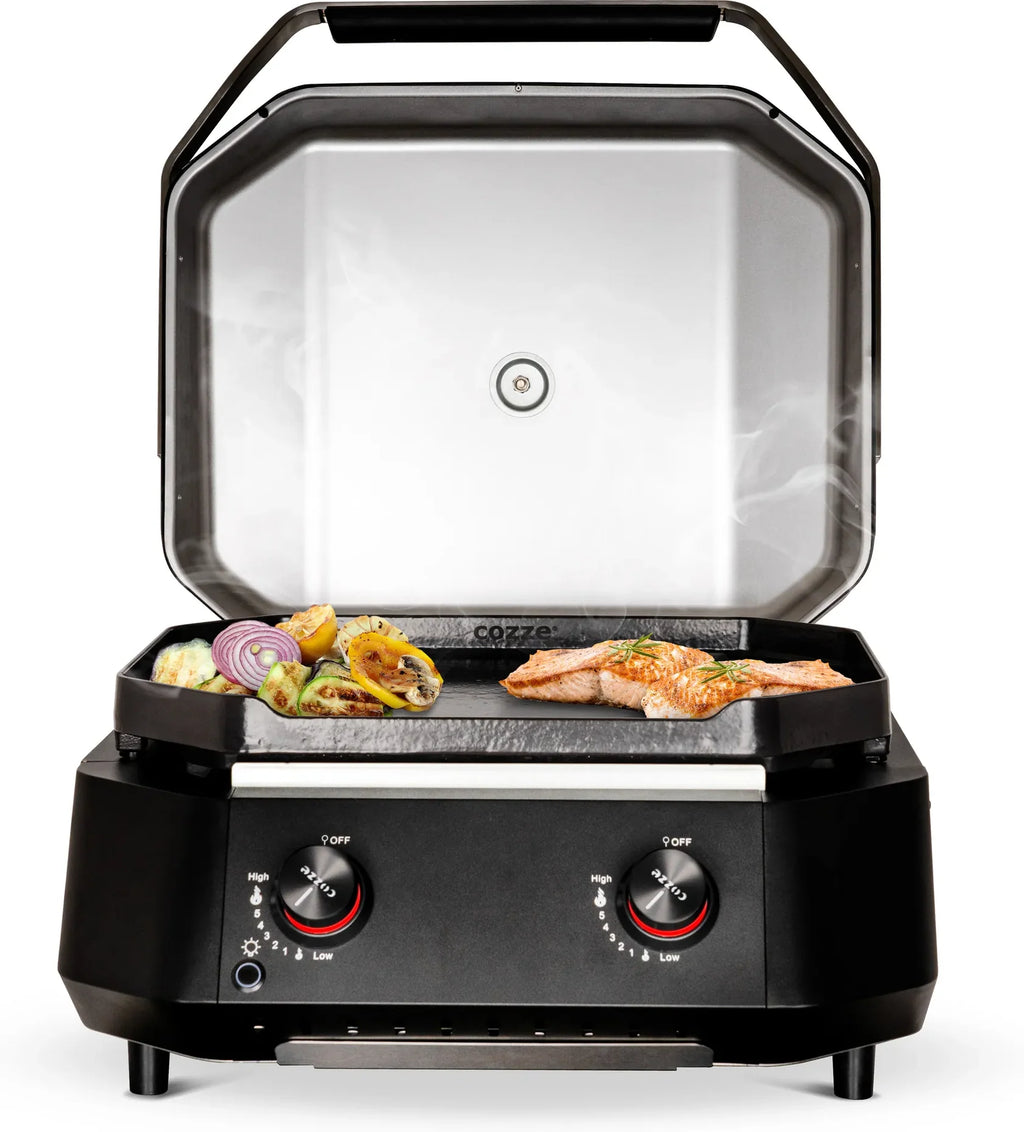 Cozze® G-500 Plancha with 2 Gas Burners