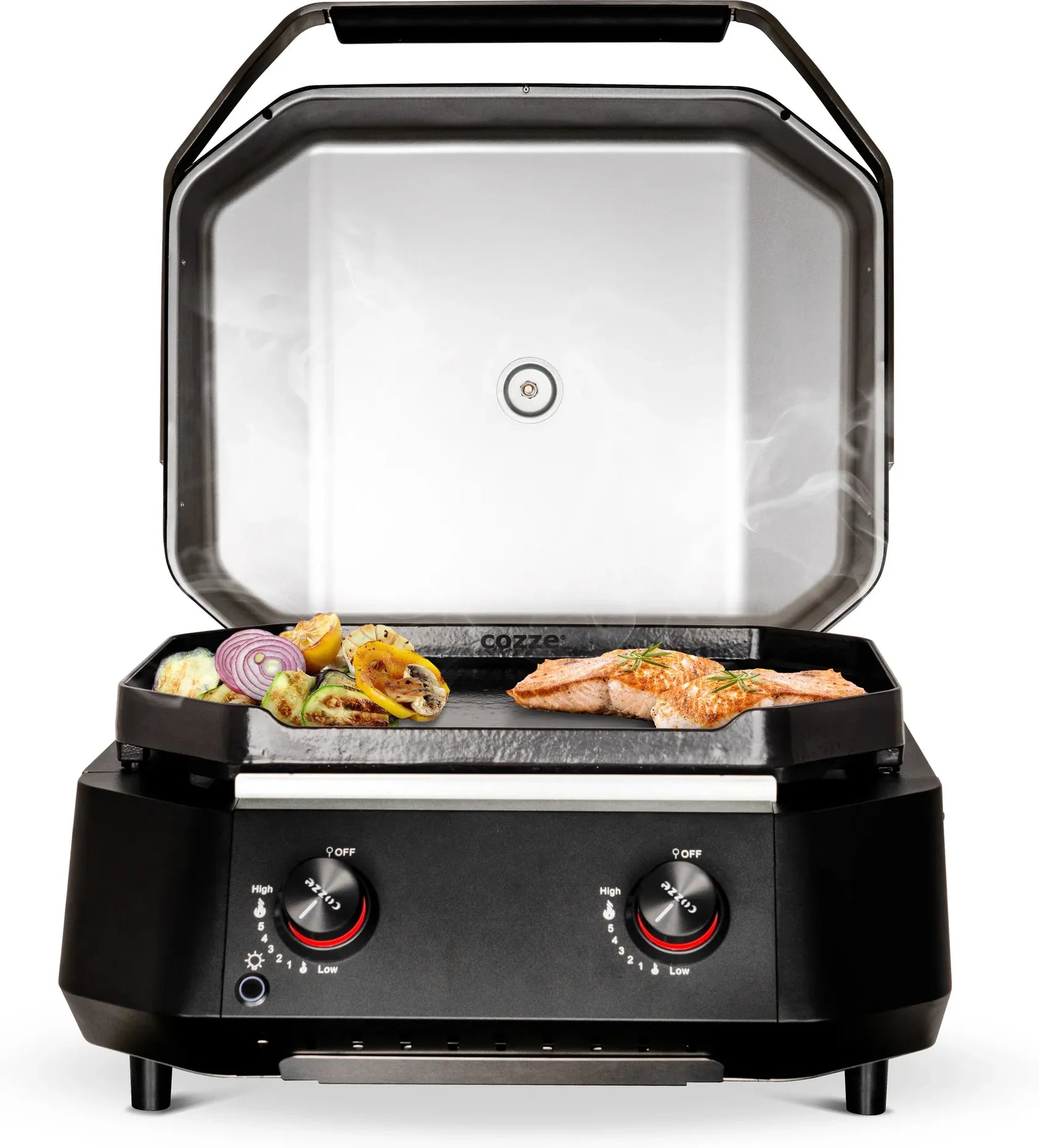 Cozze® G-500 Plancha with 2 Gas Burners