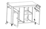 Cozze Outdoor Kitchen 120 Cabinet