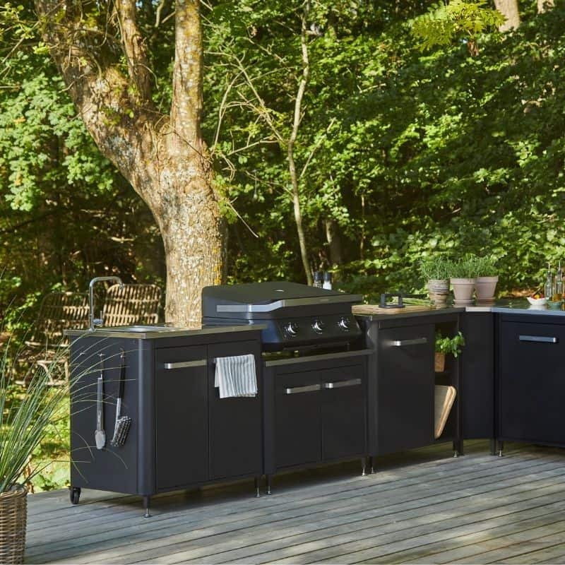 Cozze Outdoor Kitchen 90 With Sink And Tap