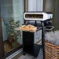 Cozze Outdoor Table with Stainless Steel Worktop & Cutting Board