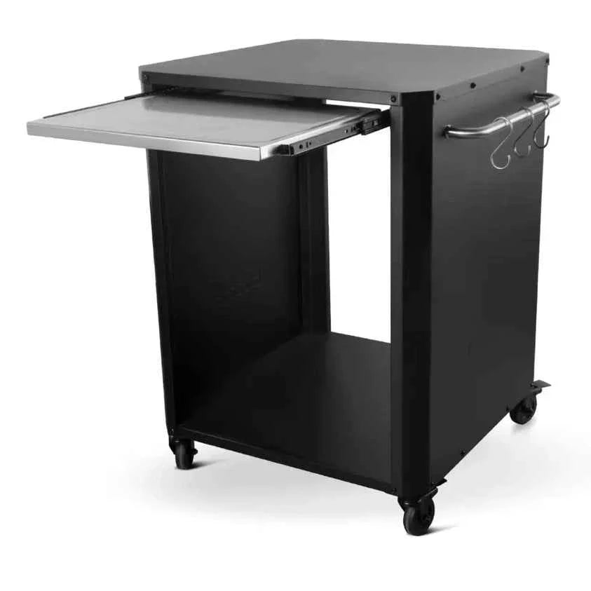 Cozze Outdoor Table with Stainless Steel Worktop & Cutting Board