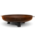 MOODZ Corten Steel Fire Bowl With Feet And Handles