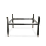 MOODZ Stainless Steel Fire Bowl Square Frame