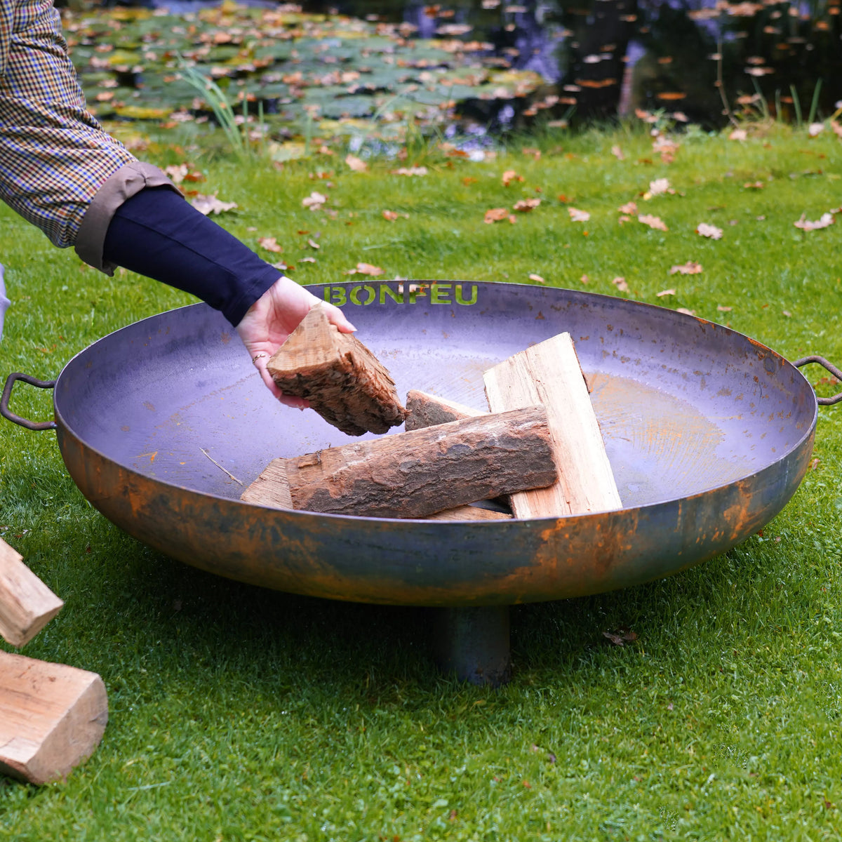 BonFeu BonBowl Plus Corten Steel Fire Pit