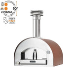 Fontana Margherita Wood-Fired Oven in Rosso
