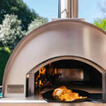 Fontana Margherita Wood-Fired Oven in Rosso