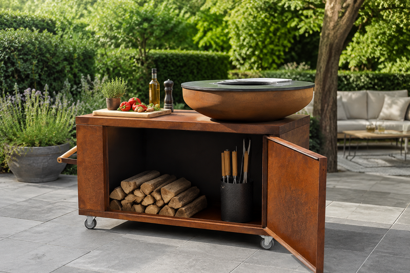 Mobile outdoor kitchen