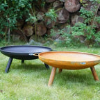 HEAT Classic Fire Pit Bowl with Feet & Handle