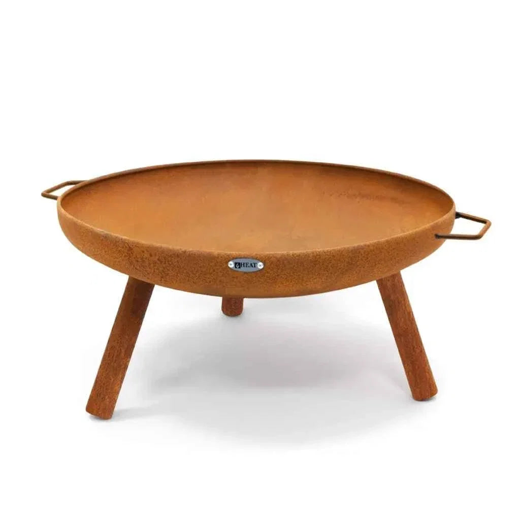 HEAT Classic Fire Pit Bowl with Feet & Handle