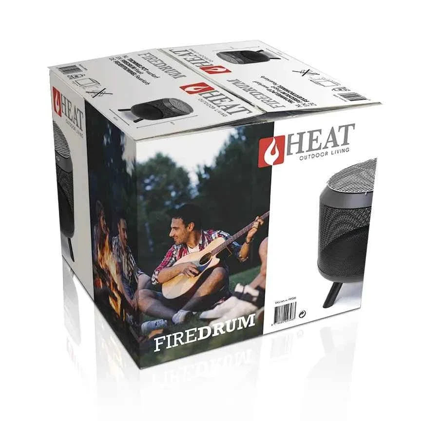 HEAT Fire Drum - Fire Basket with Grill