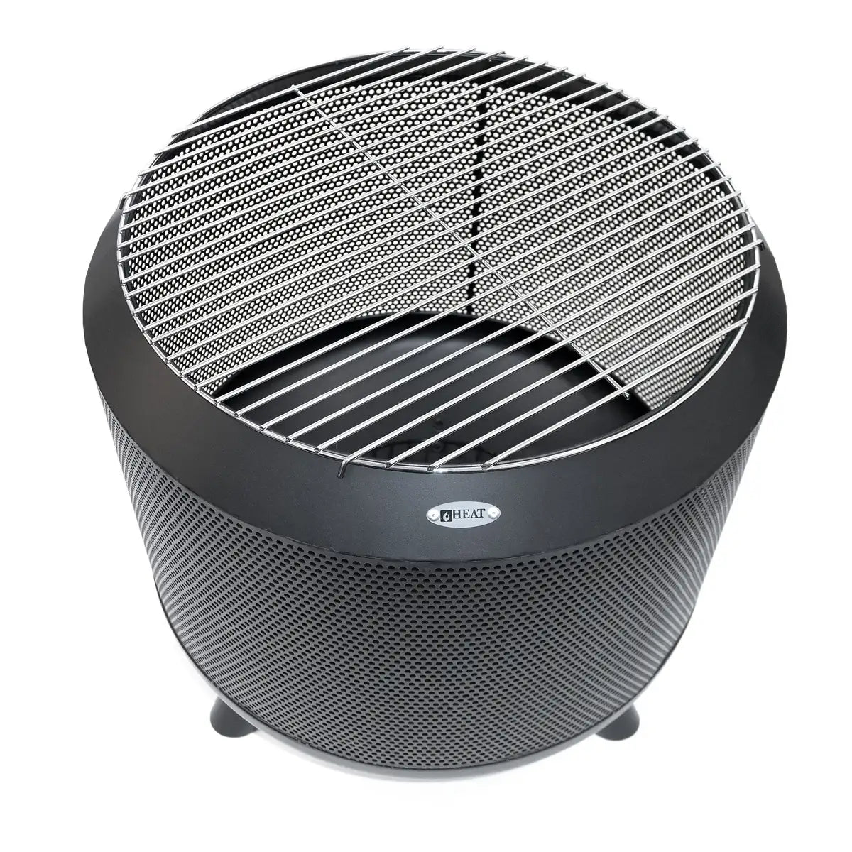 HEAT Fire Drum - Fire Basket with Grill