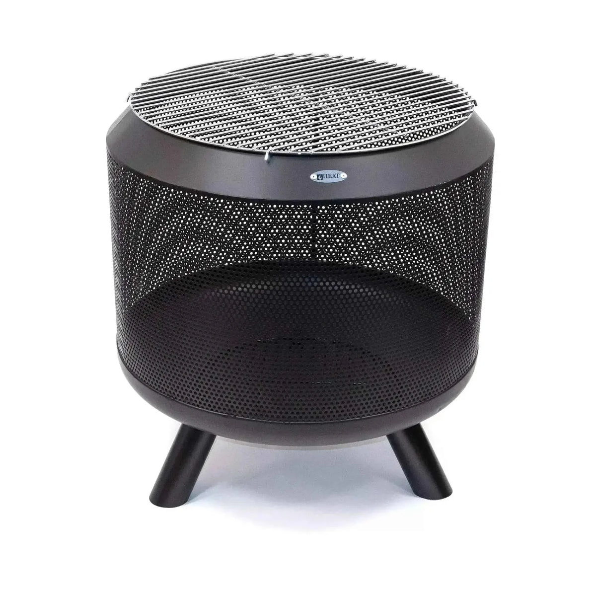HEAT Fire Drum - Fire Basket with Grill