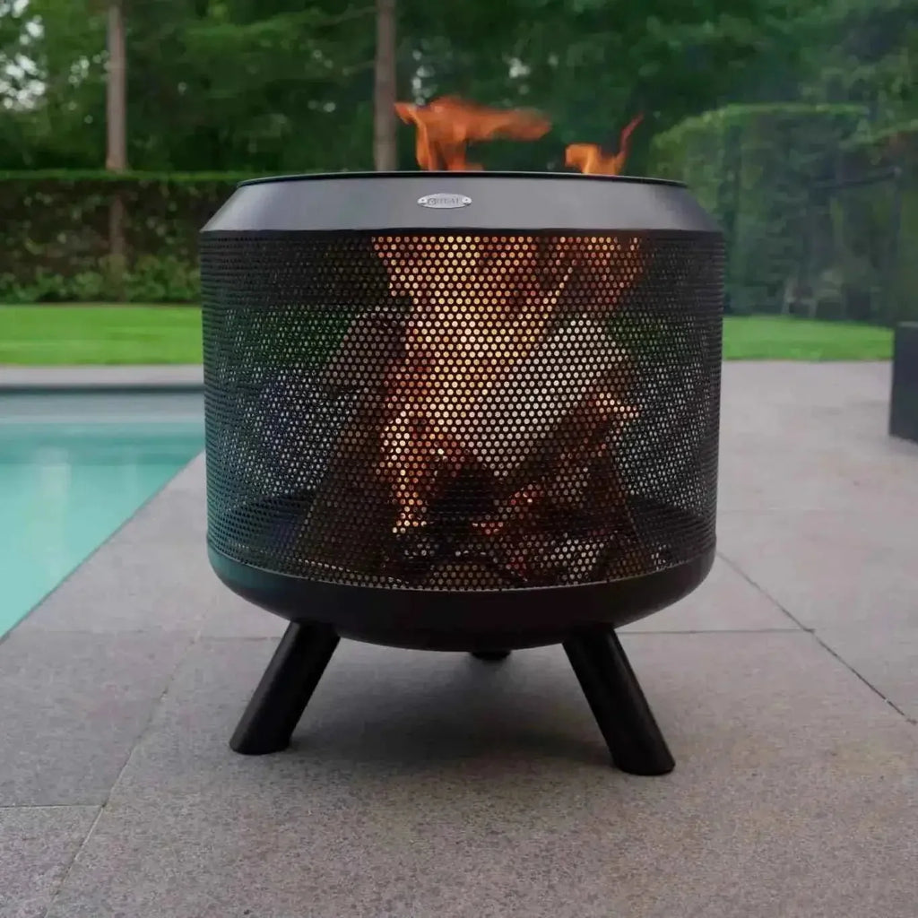 HEAT Fire Drum - Fire Basket with Grill