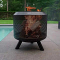 HEAT Fire Drum - Fire Basket with Grill