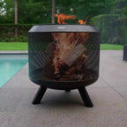 HEAT Fire Drum - Fire Basket with Grill