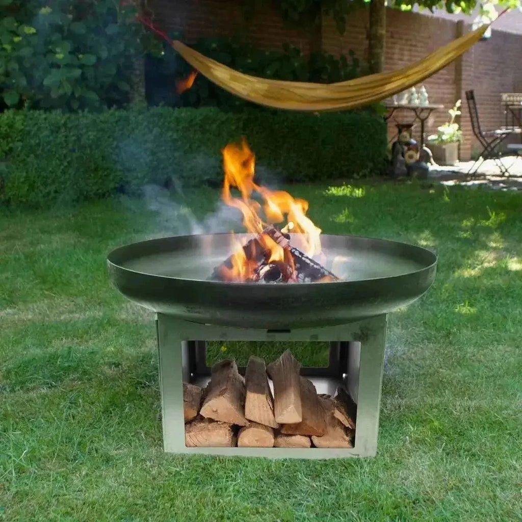 HEAT Fresvik Fire Pit Bowl 80cm with Base