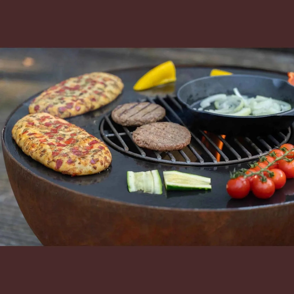 HEAT Gystad Fire Pit with Plancha Grill