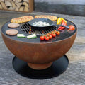 HEAT Gystad Fire Pit with Plancha Grill