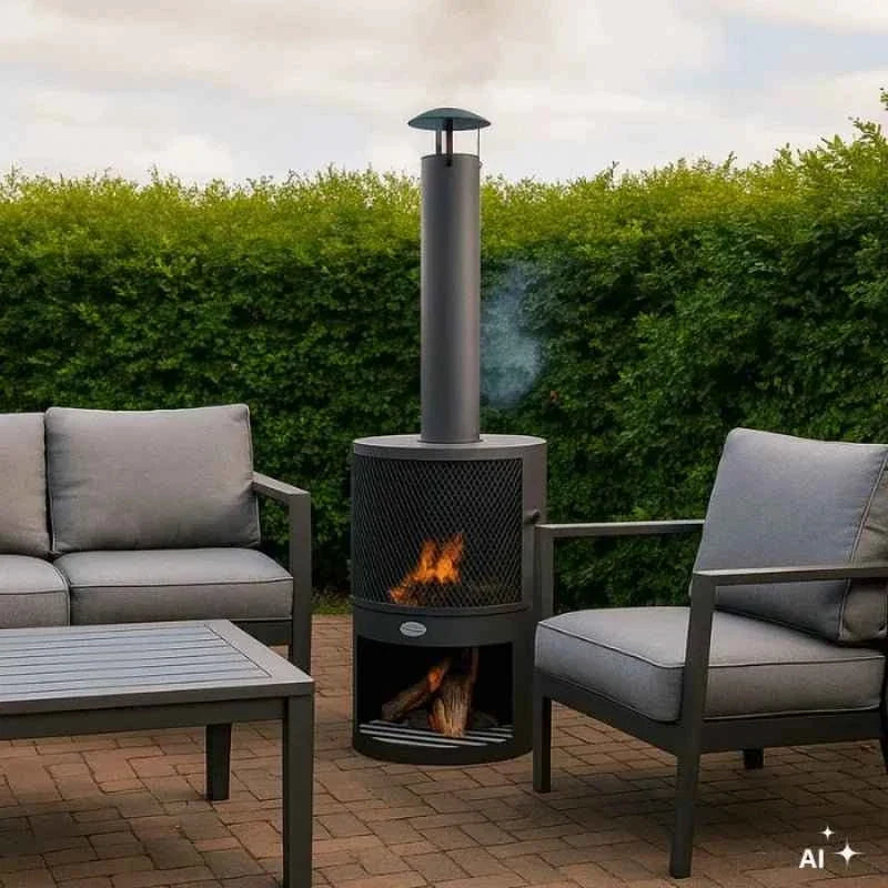 HEAT Hamar Outdoor Fireplace