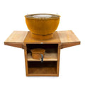 HEAT Kjok Outdoor Cooking Station & Fire Pit Plancha Rust