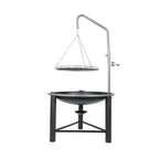 HEAT Pendal Fire Pit Bowl with Height Adjustable Grill