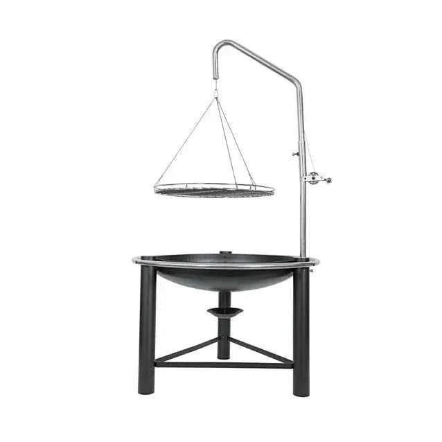 HEAT Pendal Fire Pit Bowl with Height Adjustable Grill