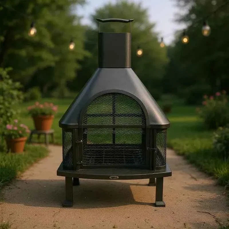 HEAT Saga Outdoor Fireplace