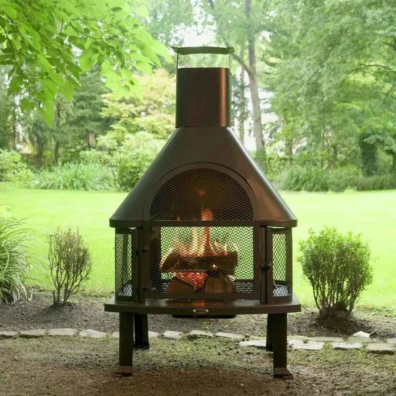 HEAT Saga Outdoor Fireplace