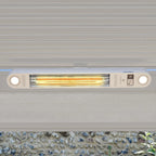 PergoSTET Motorized Wall & Ceiling Mount Smart Pergola Heater with Integrated LED Light (1500W)