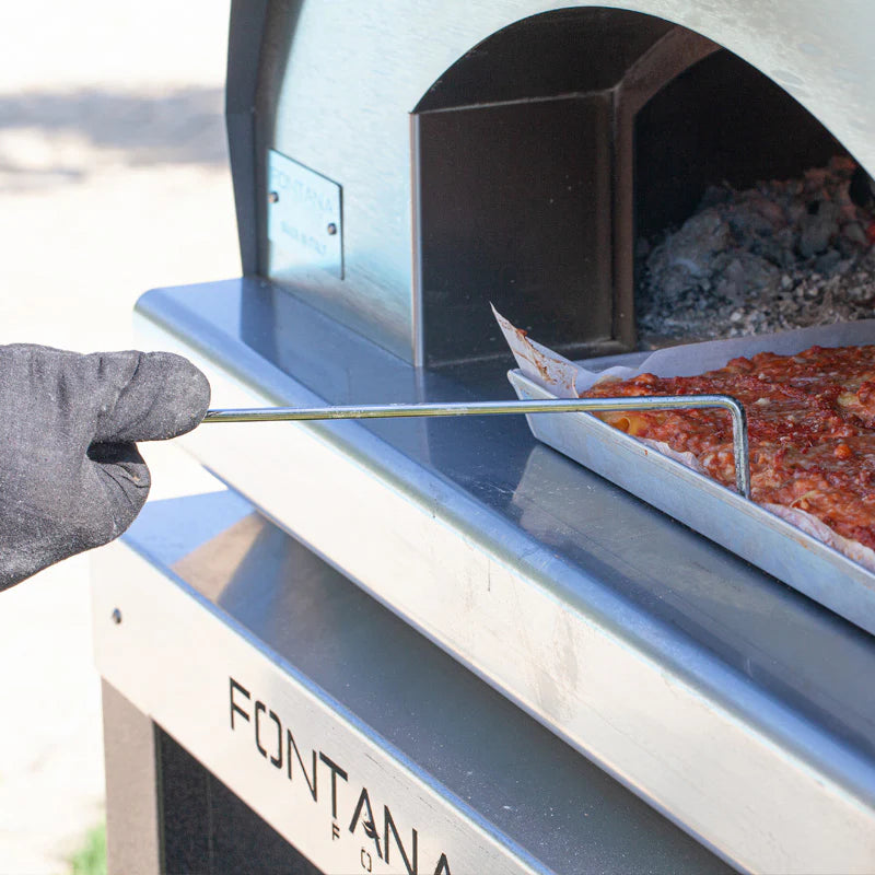 Fontana Margherita Wood-Fired Pizza Oven in Anthracite