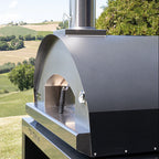 Fontana Margherita Wood-Fired Pizza Oven in Anthracite