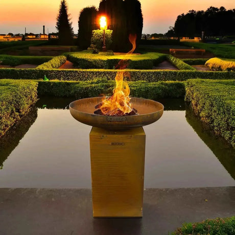 MOODZ Fire Bowl Base Corten Steel