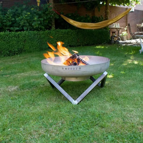 MOODZ Stainless Steel Fire Bowl Star Frame