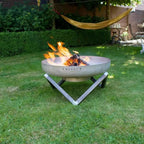 MOODZ Carbon Steel Fire Bowl Star Frame