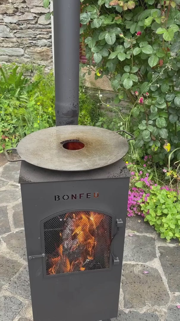BonFeu BonCarré Outdoor Fireplace