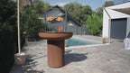 BonFeu BonBiza Corten XL BBQ Plancha Fire Pit