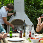 Buschbeck Rondo Masonry Barbecue | Outdoor Fireplace & Grill